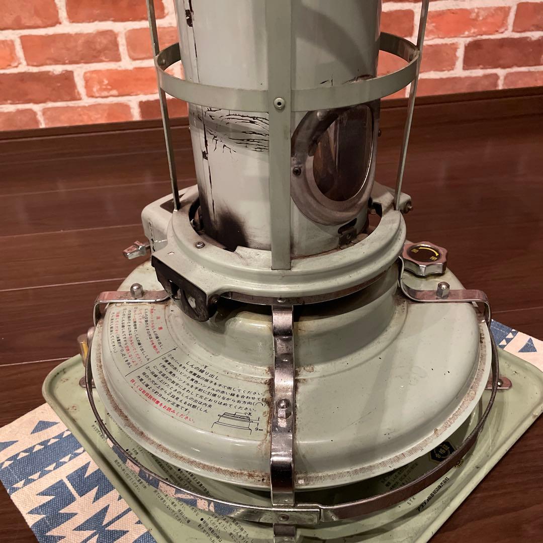 アラジンAladdin ミントグリーン 石油ストーブ アンティーク ジャンク品