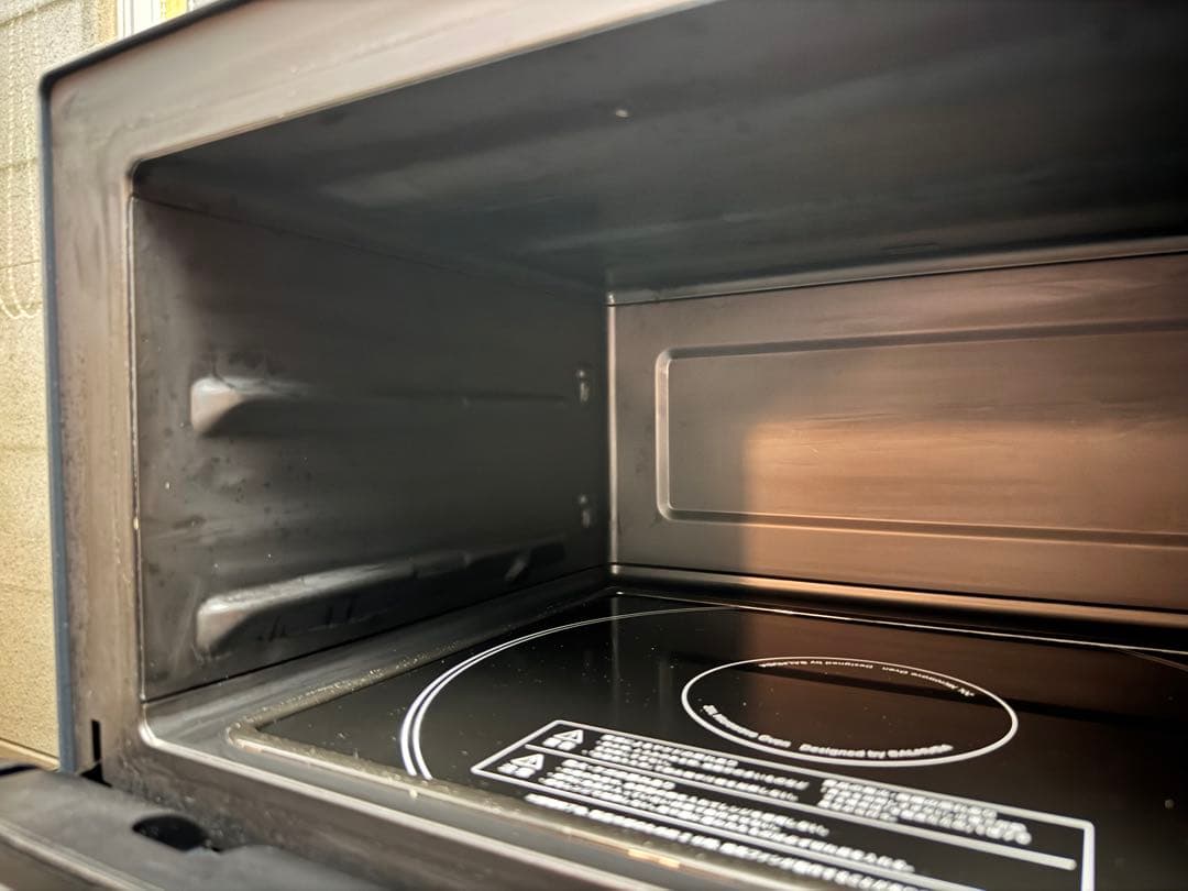 BALMUDA オーブンレンジ 限定カラー　ダークグレー