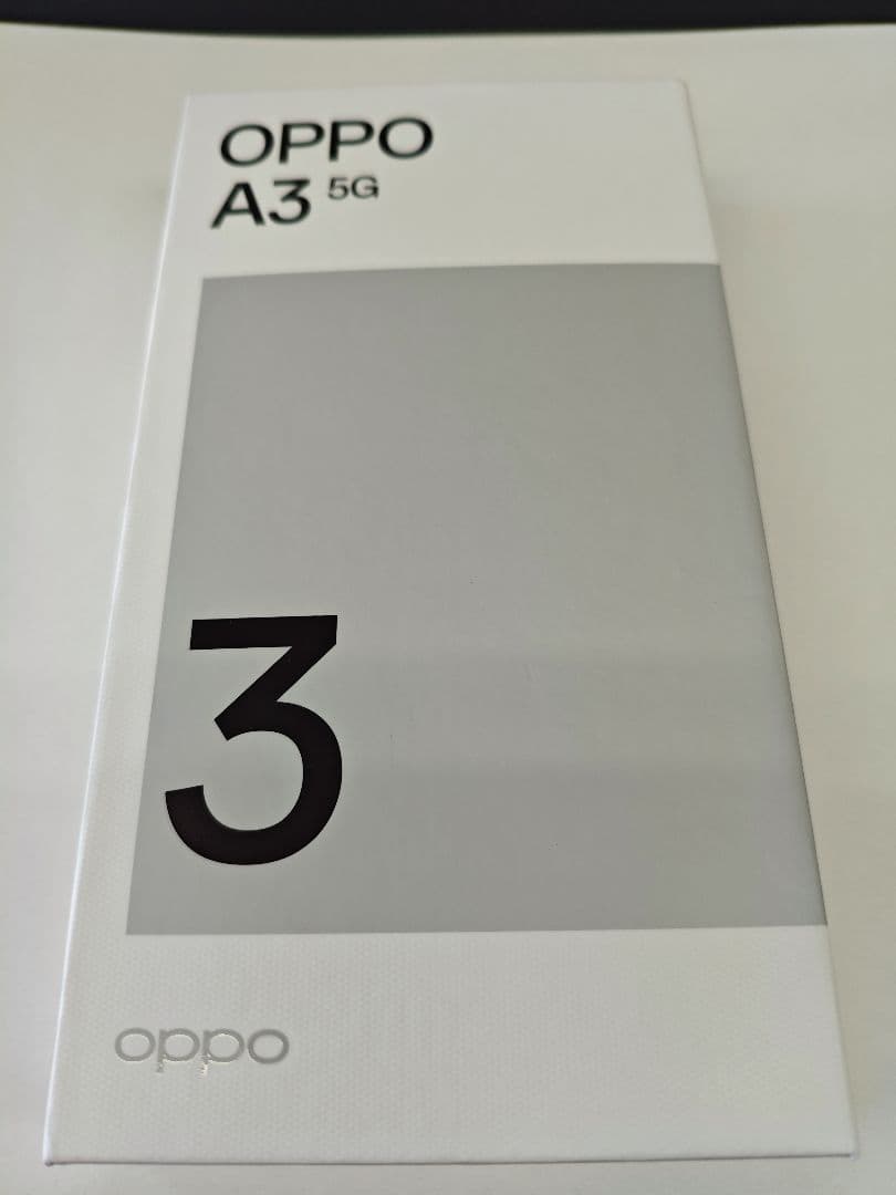 OPPO A3 5G パープル 本体 SIMフリー 4GB/128GB