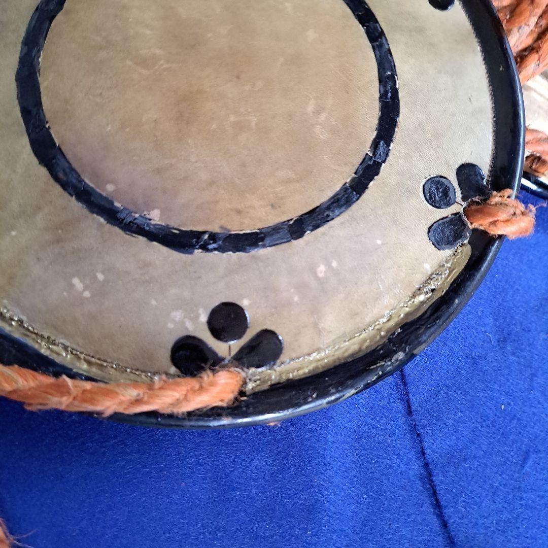 和楽器　小鼓の皮と調べ
