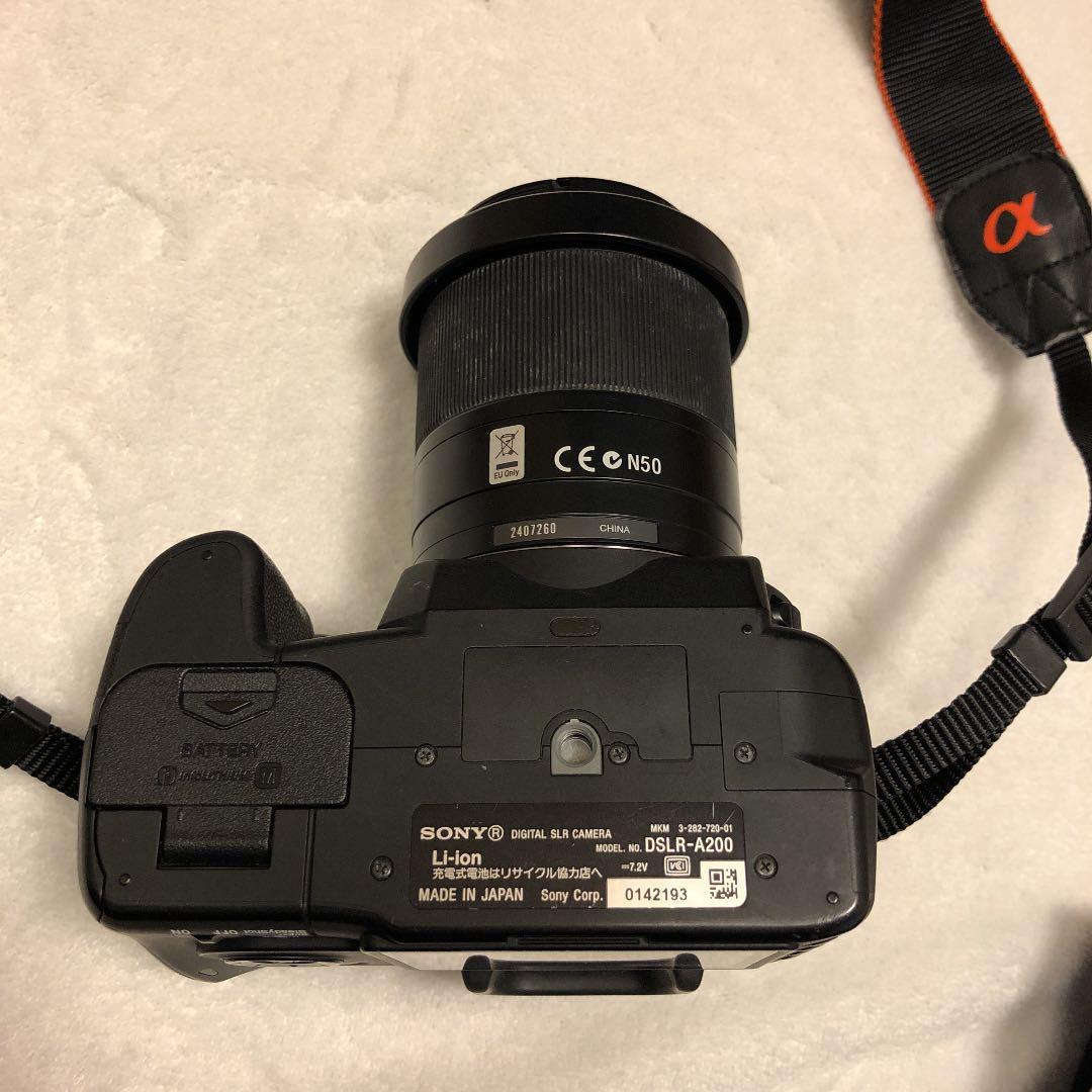 sony α200 本体　レンズ　ジャンク品
