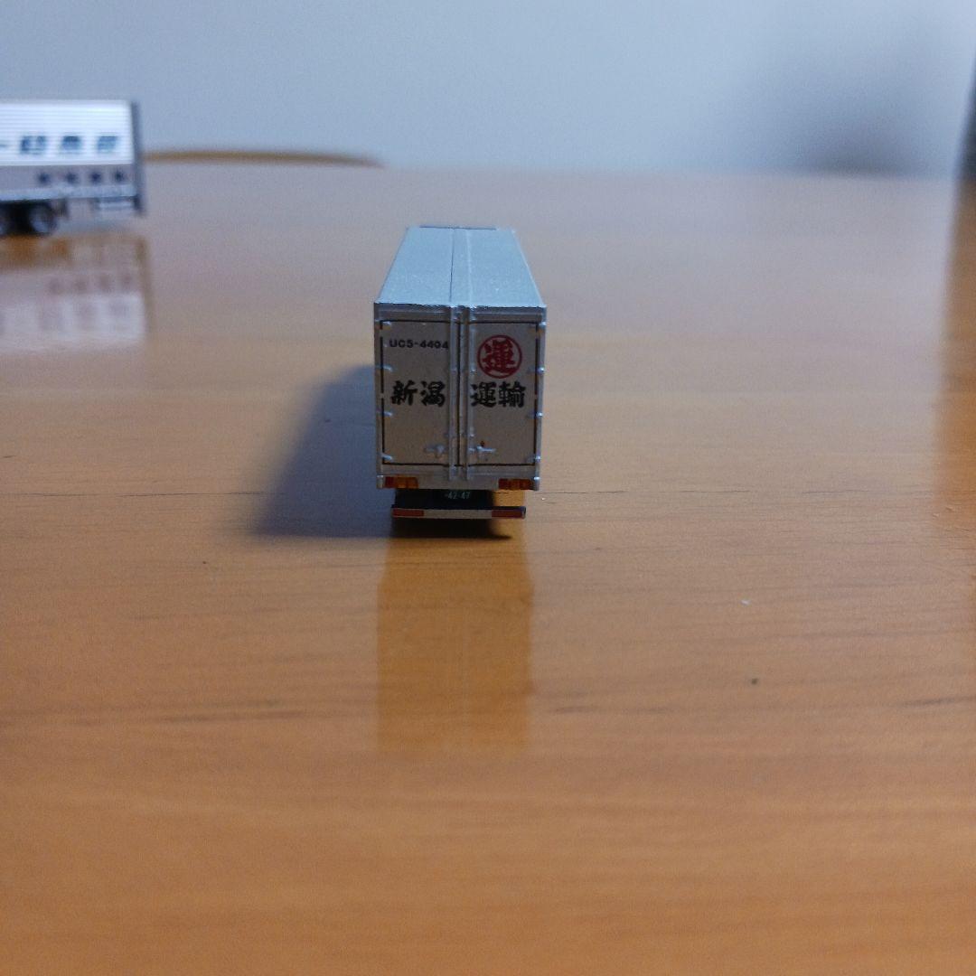 新潟運輸　シルバー特急便トラック ミニカー2台セット