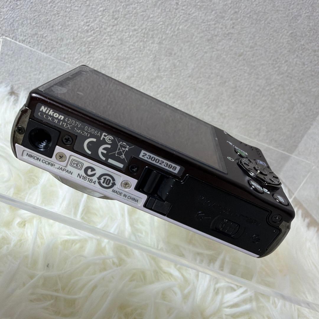 【美品】 Nikon COOLPIX S620 ニコン デジカメ 付属品多数