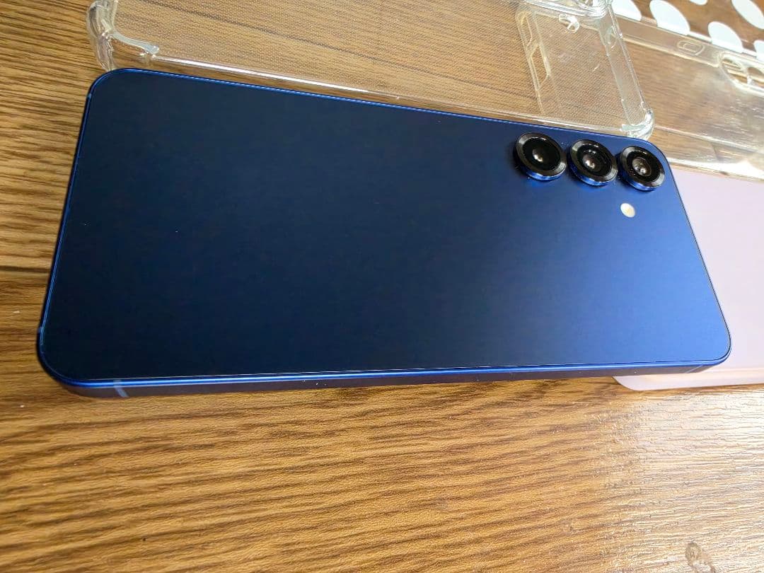 Galaxy S25 ケース5個つき　新品同様 ネイビー