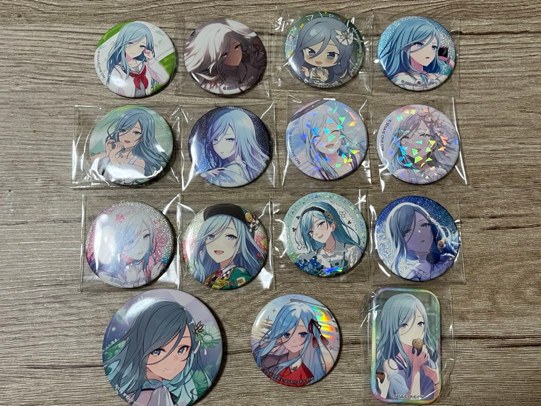 【本日まで 最終値下げ】 プロセカ 日野森雫 缶バッジ 82個セット