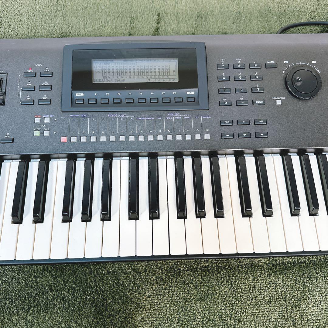 液晶良好 YAMAHA W7 シンセサイザー 61鍵盤 ヤマハ キーボード