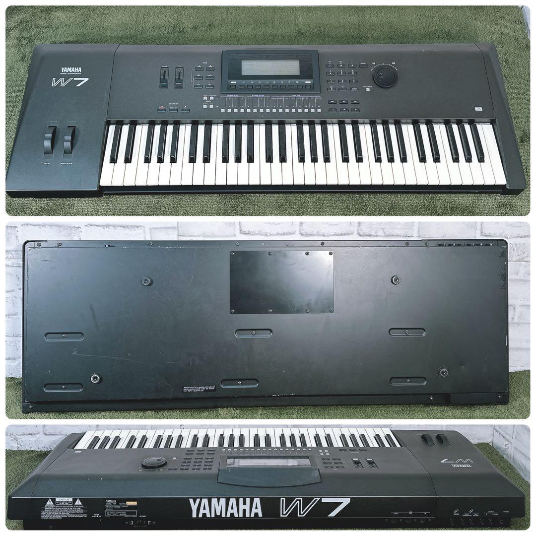 液晶良好 YAMAHA W7 シンセサイザー 61鍵盤 ヤマハ キーボード