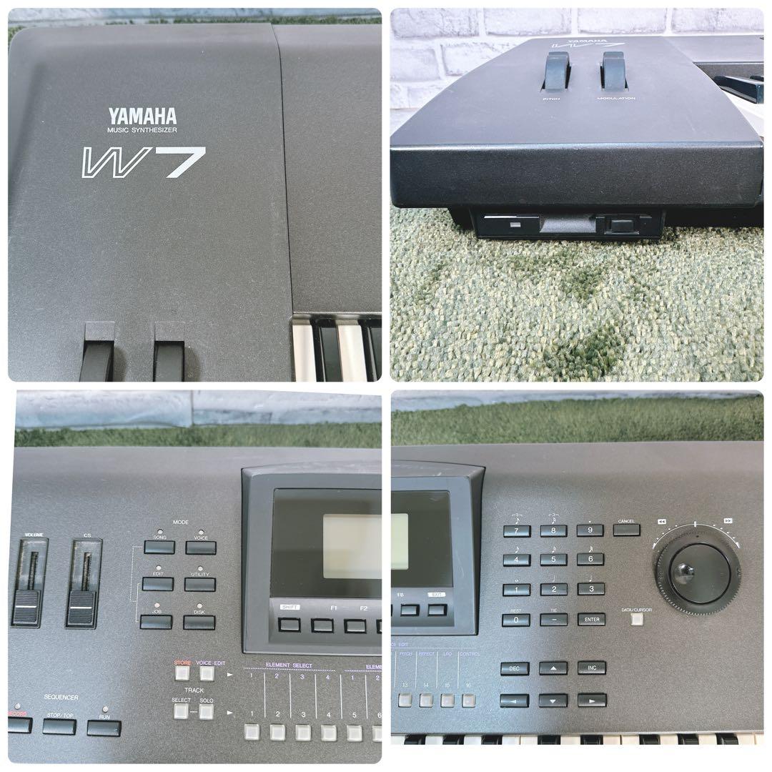 液晶良好 YAMAHA W7 シンセサイザー 61鍵盤 ヤマハ キーボード