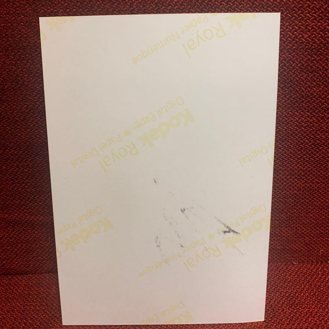 2PM テギョン　サイン付き生写真　当選品