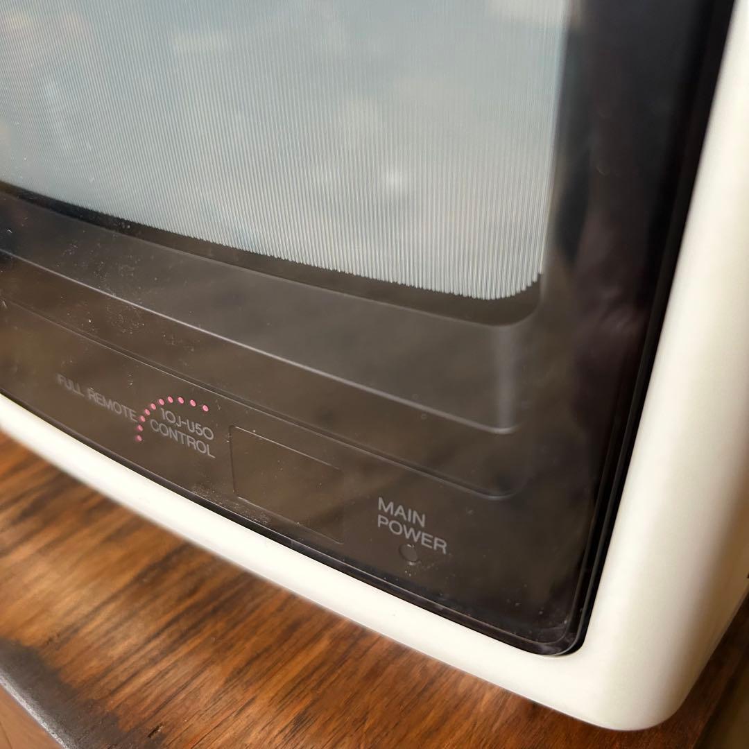 東芝 テレビ10J-U50 ブラウン管 昭和レトロ