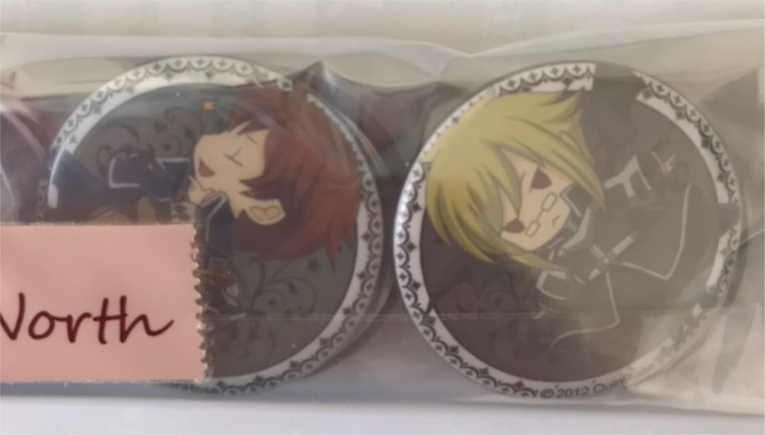 アラビアンズロスト　ステラ特典 缶バッジ　QuinRose　アラビアンズ·ロスト