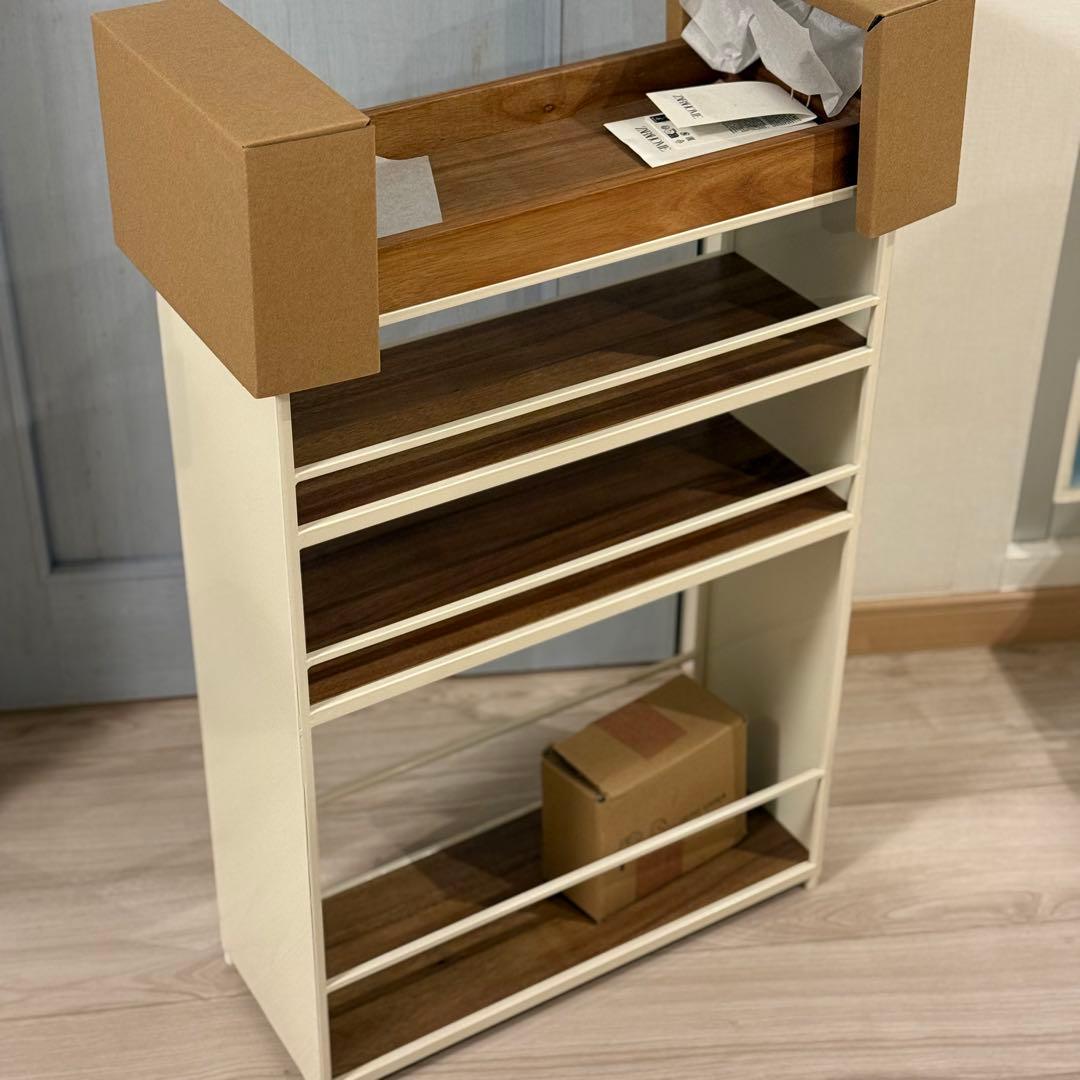 ZARA  メタルとウッド ストレージカート