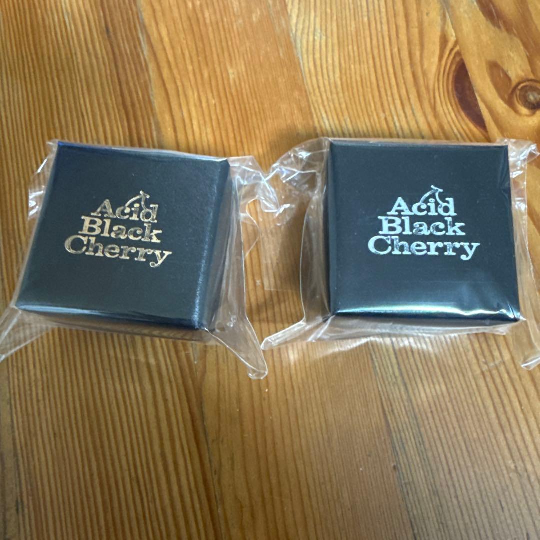 Acid Black Cherry マルチリング トゥーリング 指輪二個セット