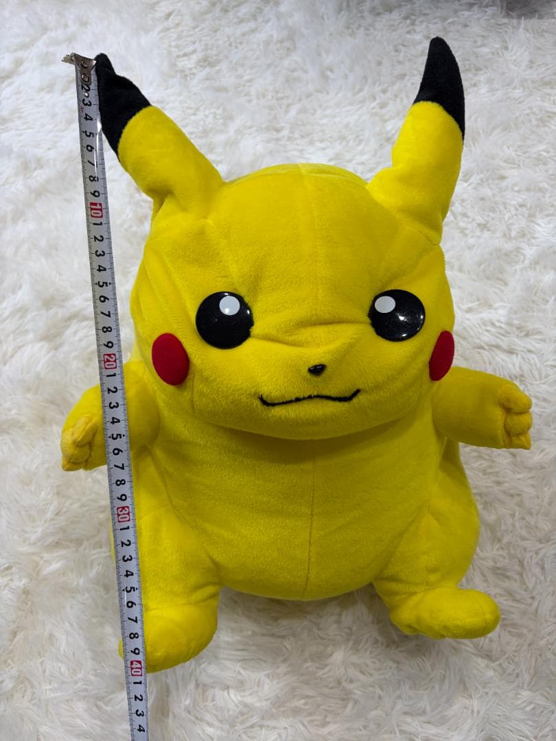 明治　懸賞当選品　非売品 ピカチュウ 大きなぬいぐるみ　くるりんモンスターボール