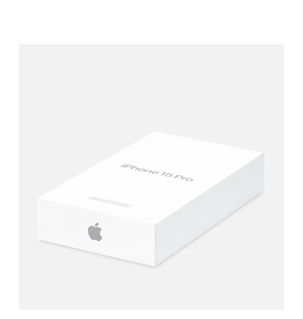 iPhone 15 Pro 128GB ブラックチタニウム sim free