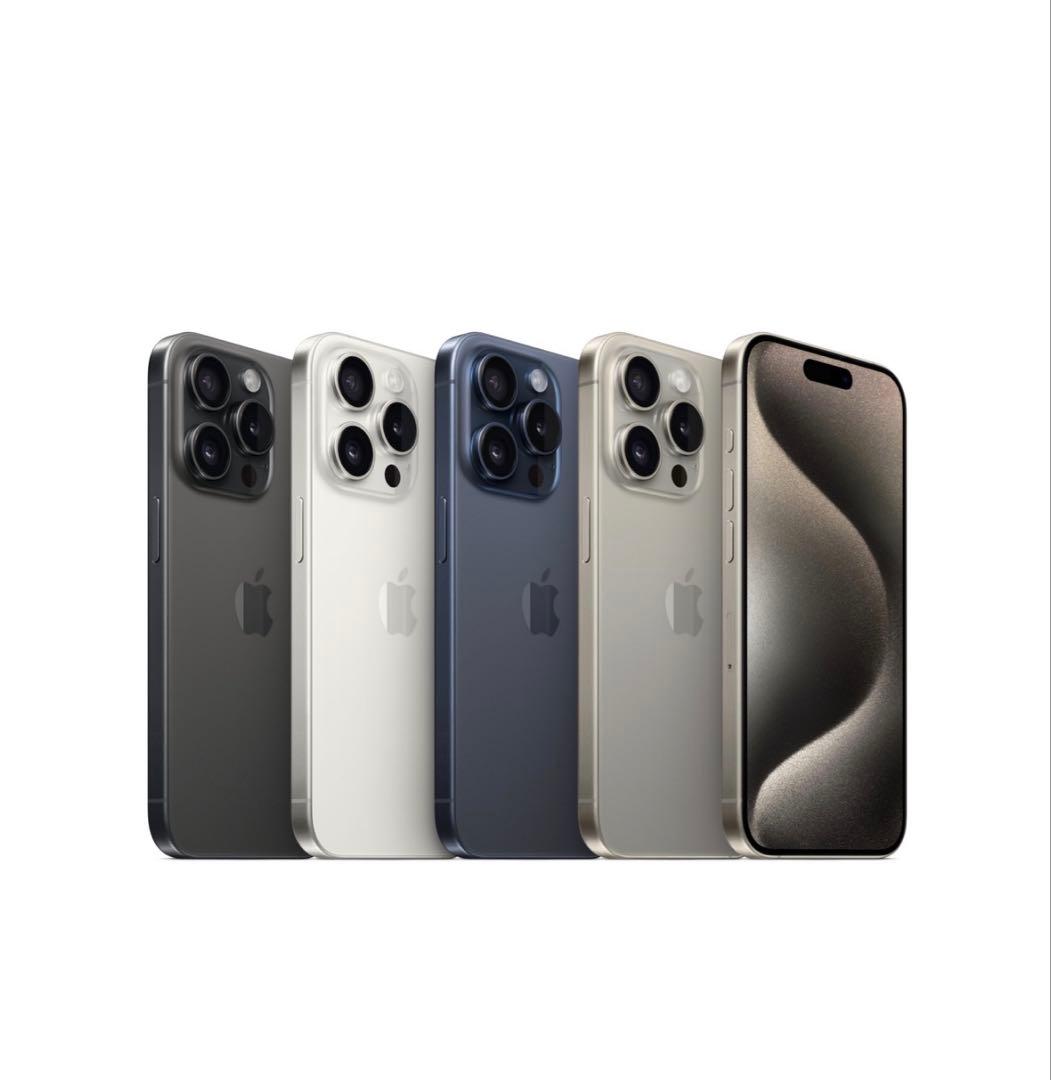 iPhone 15 Pro 128GB ブラックチタニウム sim free