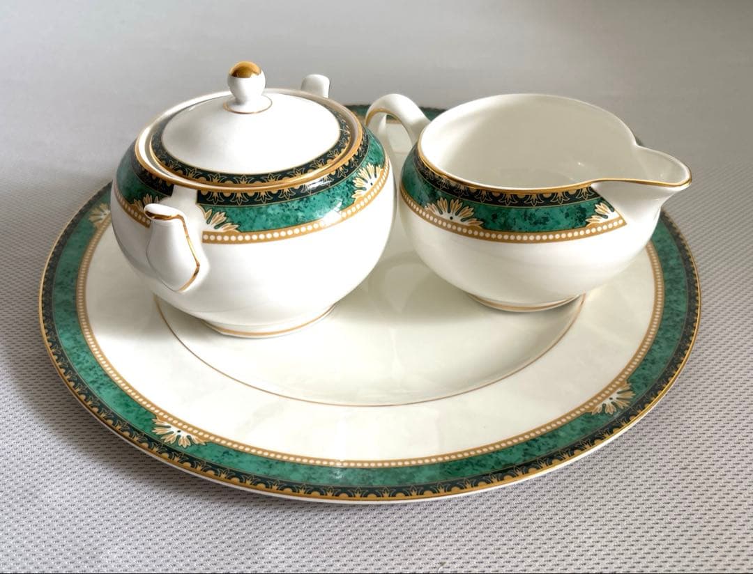 ウエッジウッド ランボーン プレート/クリーマー/￼シュガーポット