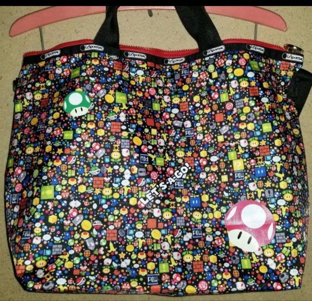 最終値下げ！　レスポートサック スーパーマリオ　トートバッグ 2way バッグ