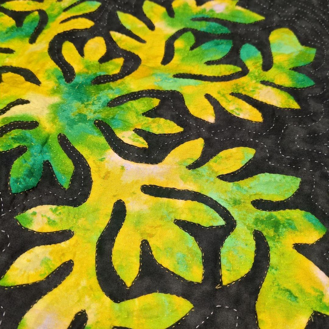 ハワイアン キルト パッチワーク タペストリー