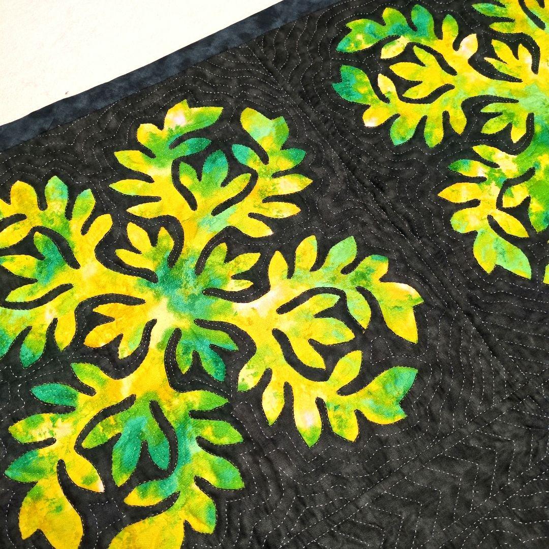 ハワイアン キルト パッチワーク タペストリー