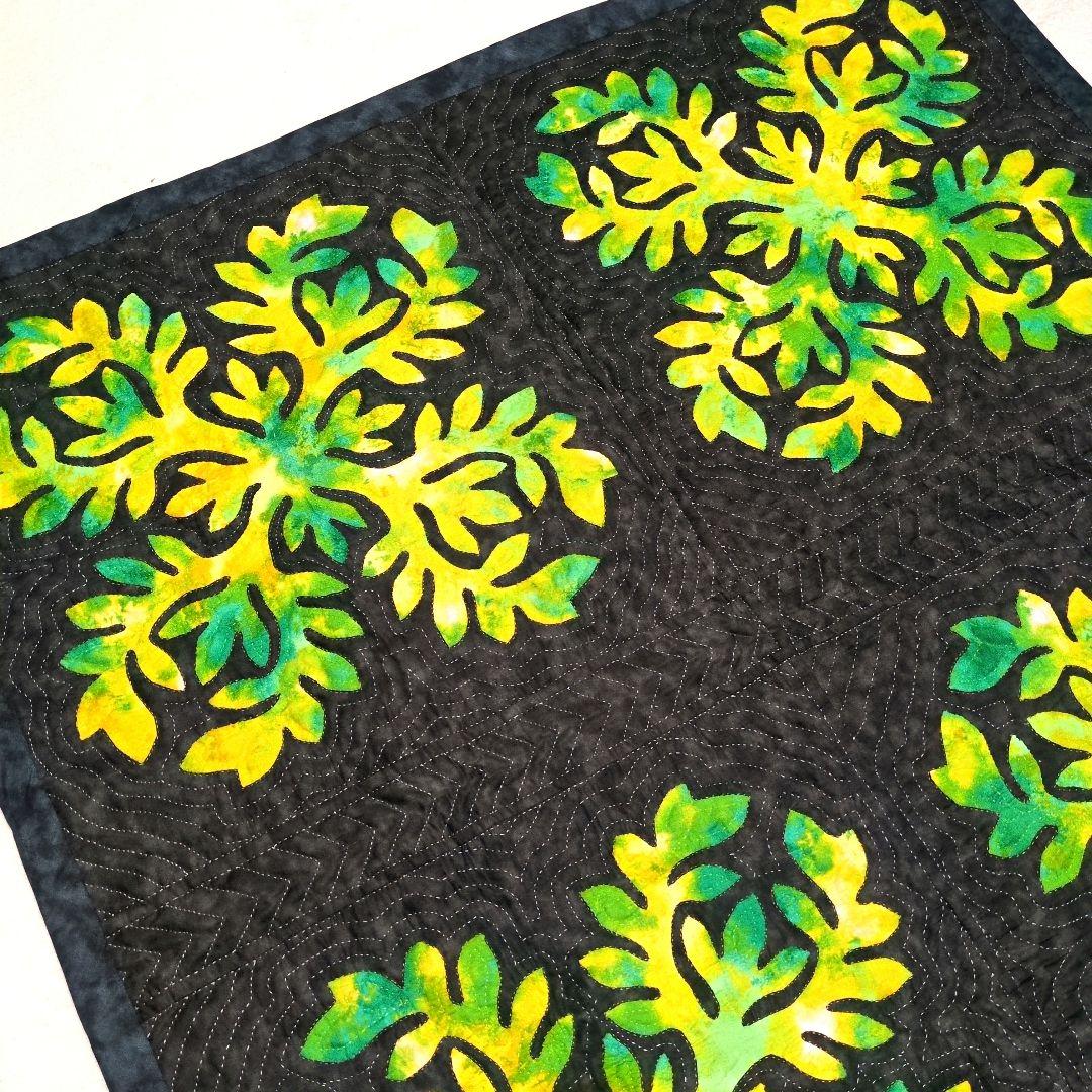 ハワイアン キルト パッチワーク タペストリー