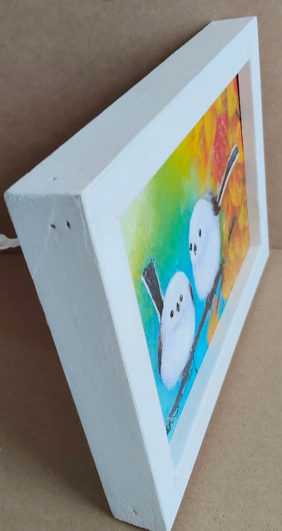 油絵 秋麗ささやき　洋画家 池畠 史幸 新作.真筆画