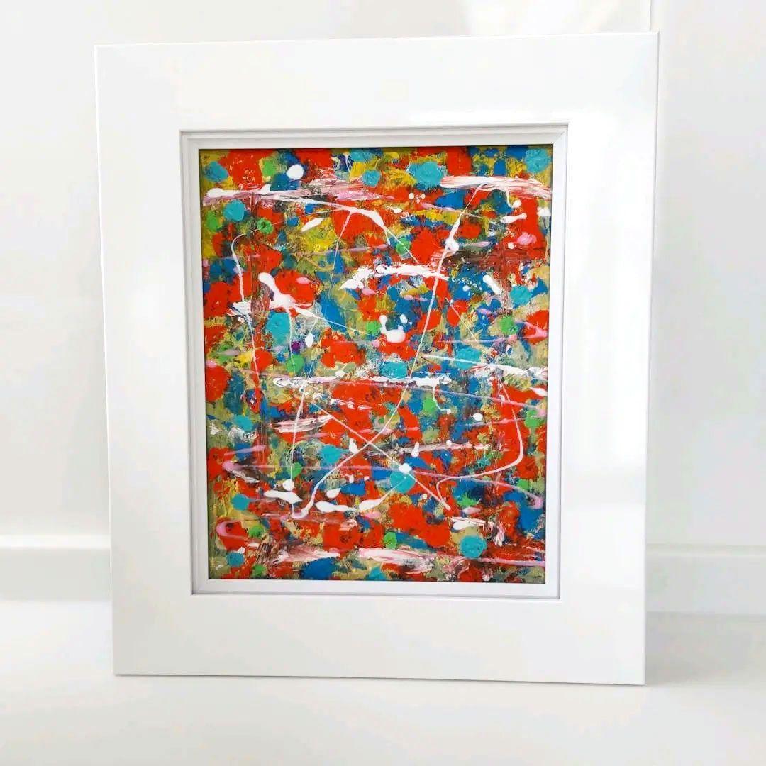 ☆抽象画、現代絵画、インテリア、フルイドアート、テクスチャーアート、アクリル絵画