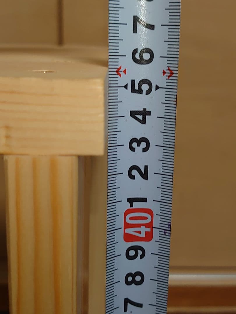 【累積217台目】1台用のパチスロを置く台★新品のパイン集成材を使用★高さ45㌢