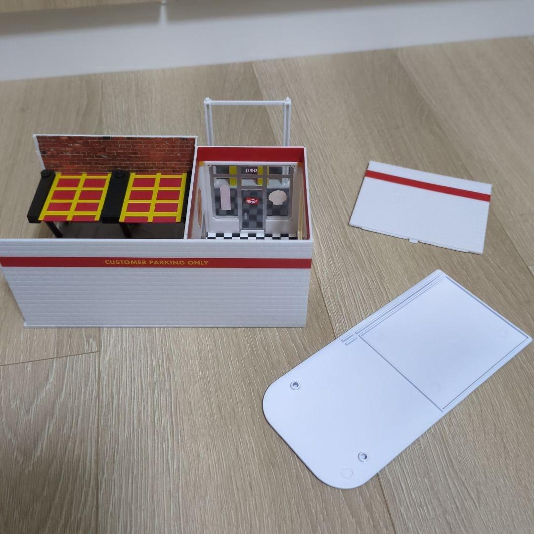 Shell ミニチュアガソリンスタンド