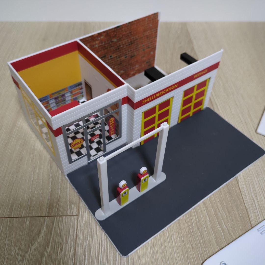 Shell ミニチュアガソリンスタンド