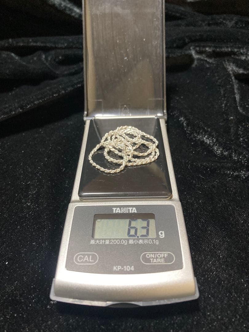⑰カメオ風ペンダント チェーン付き Silver925