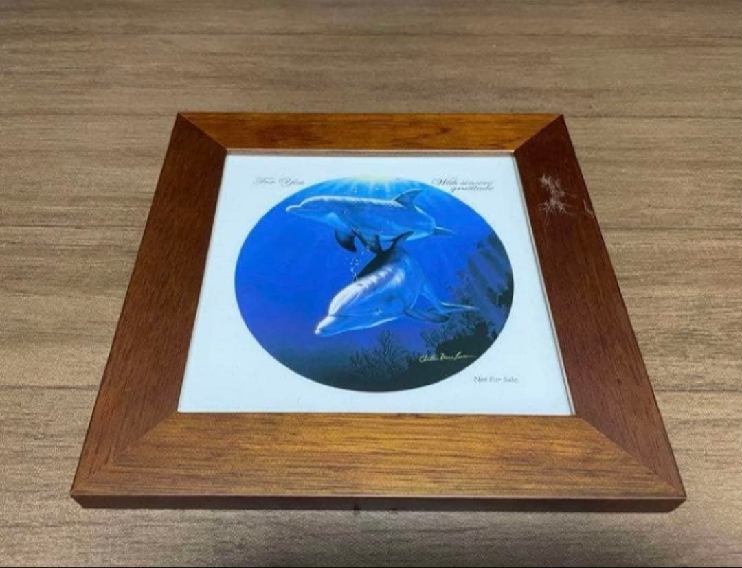 【即日発送】クリスチャン・リース・ラッセンの版画 フレンズ（非売品）