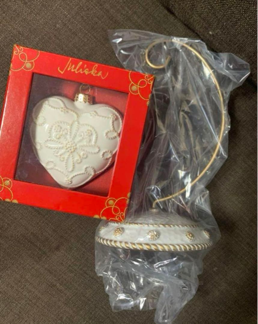 ジュリスカ juliska オーナメント　ハート オーナメントスタンド