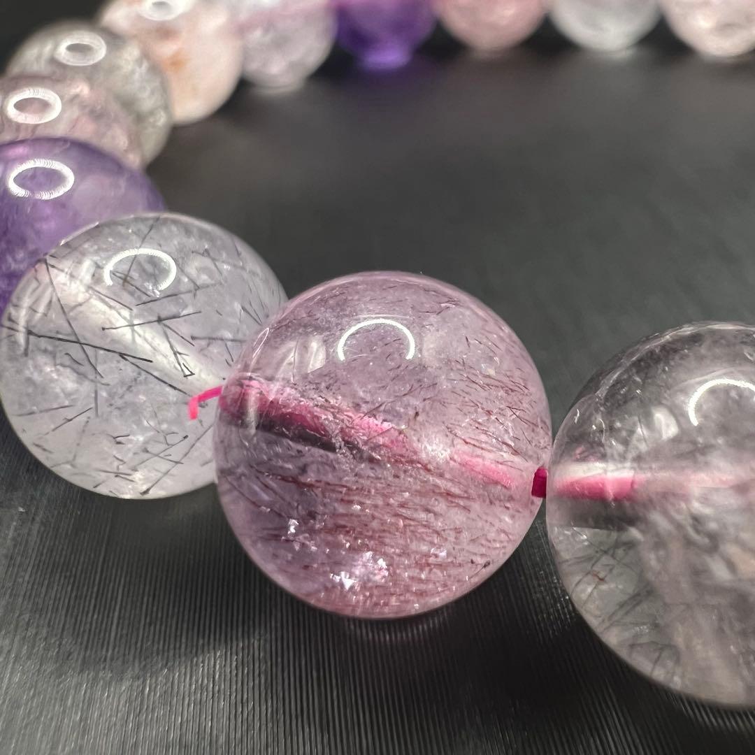 スーパーセブン ブレスレット 天然石