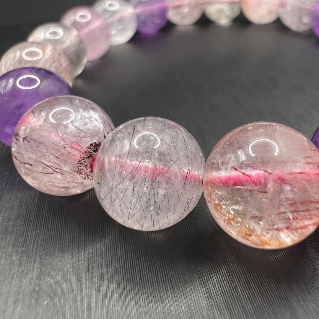 スーパーセブン ブレスレット 天然石