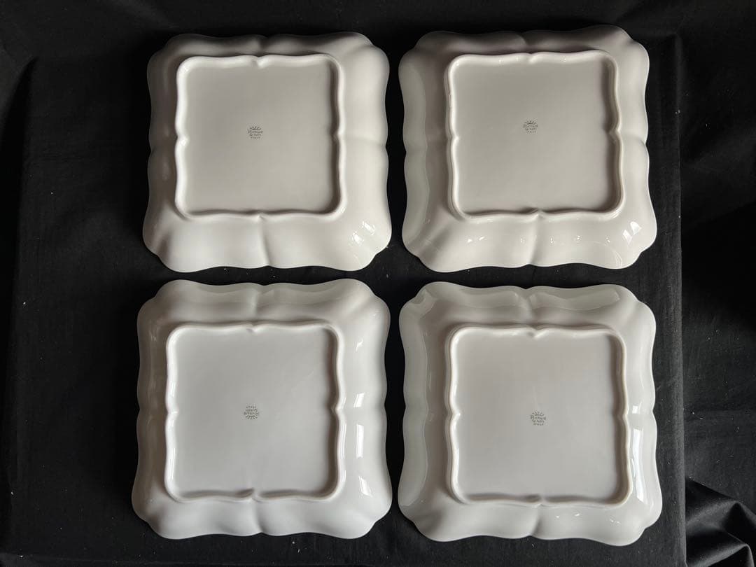 リチャードジノリ　ベッキオホワイト　ディッシュスクエア（Ｌ）