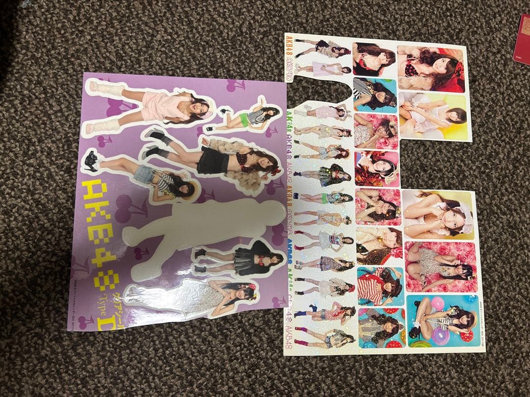 全盛期AKB48 雑誌　クリアファイル　シール　サイン等　当時物