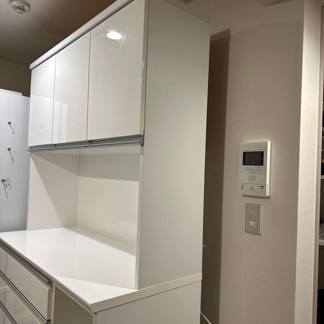 な*ほ様 12/23迄　ニトリ　キッチンボード(レジューム120-2TF-H W