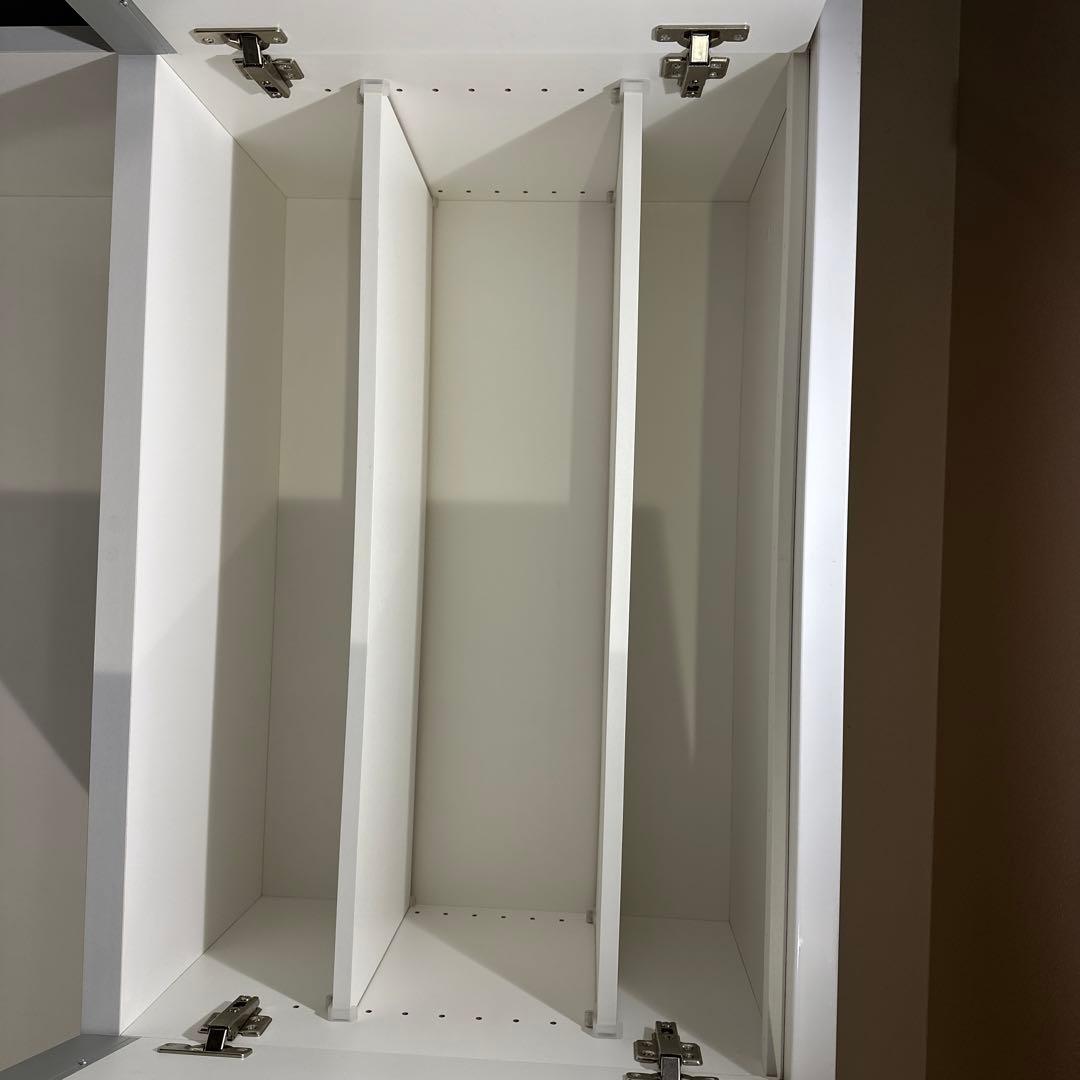 な*ほ様 12/23迄　ニトリ　キッチンボード(レジューム120-2TF-H W