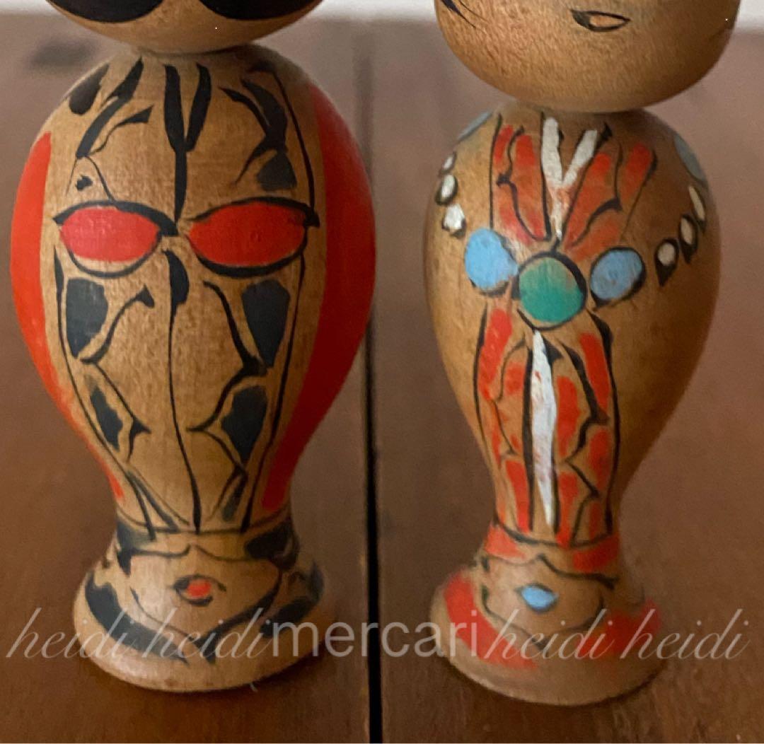 北海道　アイヌ　こけし　人形