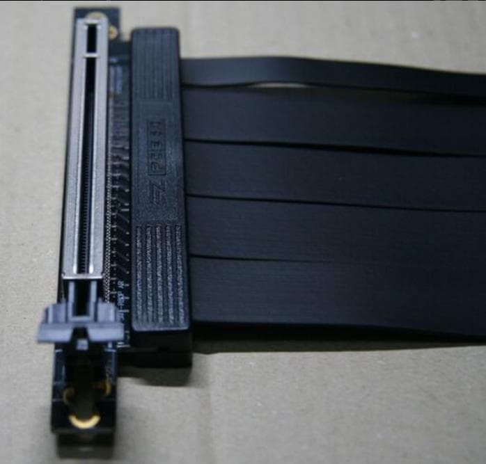 EZDIY-FAB PCIe 5.0 x16 ライザーケーブル 20cm 90度