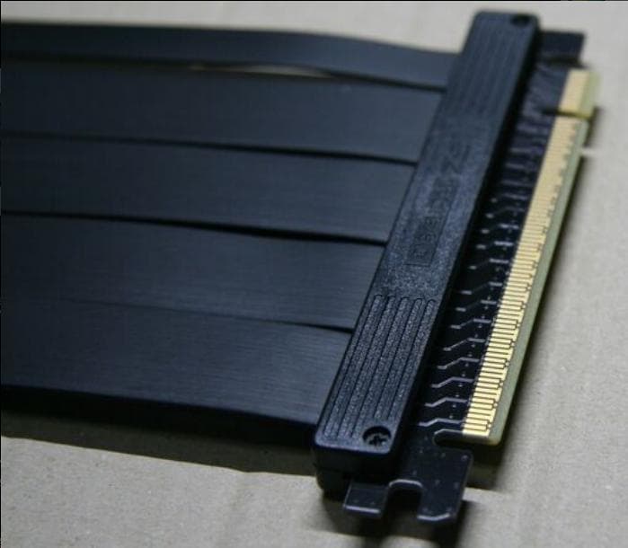 EZDIY-FAB PCIe 5.0 x16 ライザーケーブル 20cm 90度