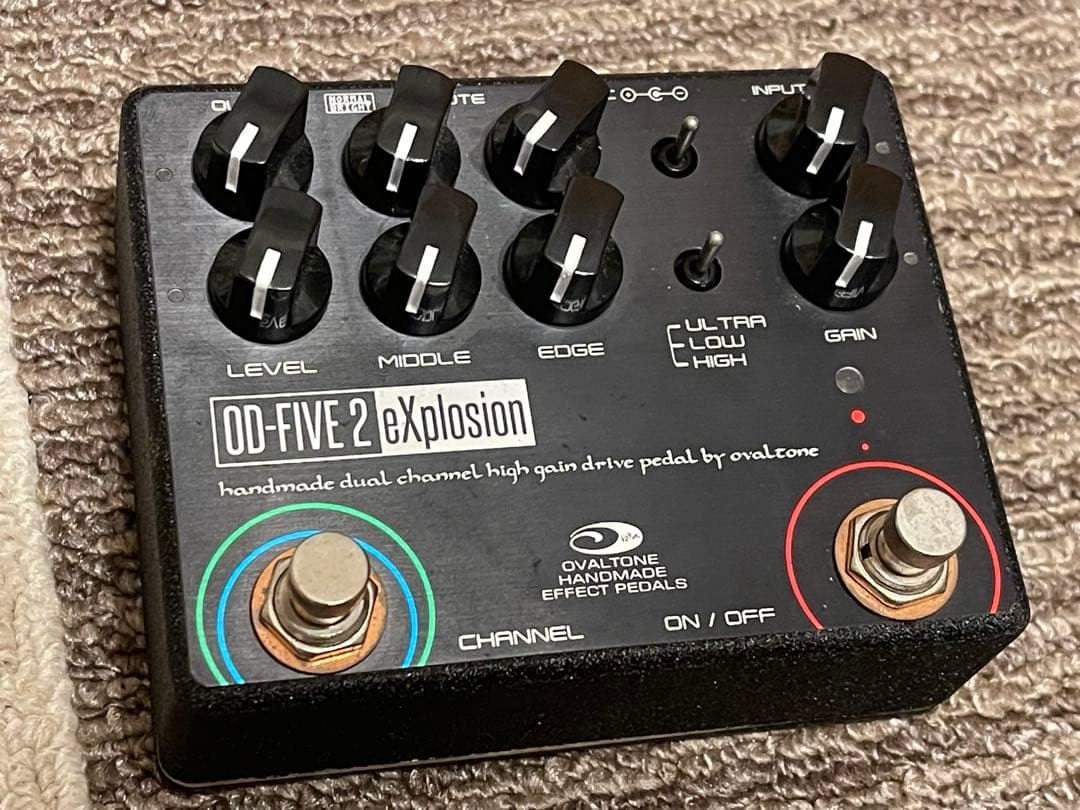 OVALTONE OD-FIVE 2 eXplosion ギターエフェクター