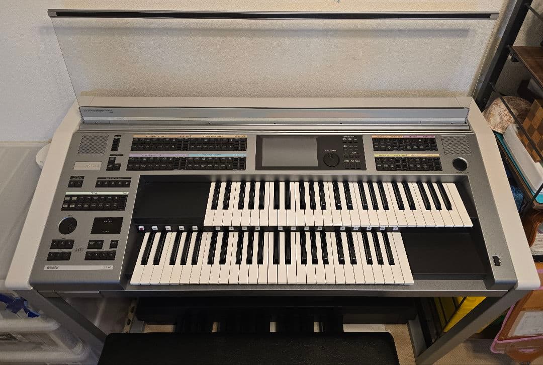 ヤマハ ステージア ELS-02 エレクトーン 2022年製 補助ペダルなど付属