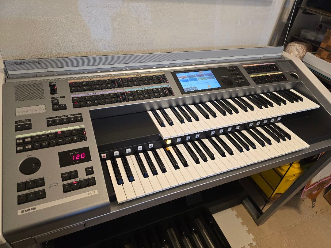 ヤマハ ステージア ELS-02 エレクトーン 2022年製 補助ペダルなど付属