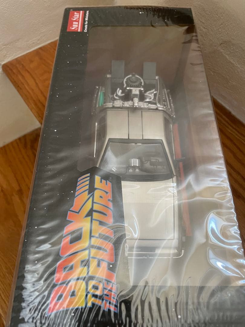 sunstar バック トゥー ザ フューチャー 1/18 デロリアン1