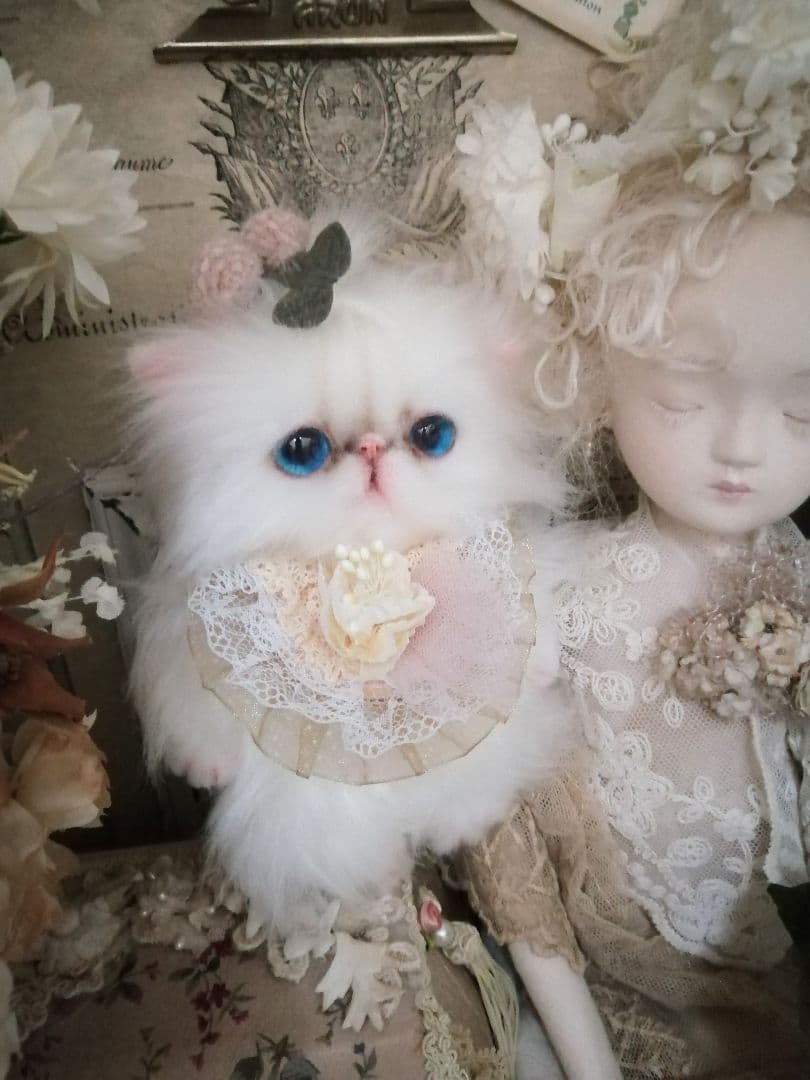 きらりちゃん❤️オーダー❤️子猫ちゃん♡アートドール♡ぬいぐるみ♡