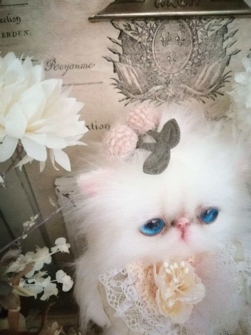 きらりちゃん❤️オーダー❤️子猫ちゃん♡アートドール♡ぬいぐるみ♡