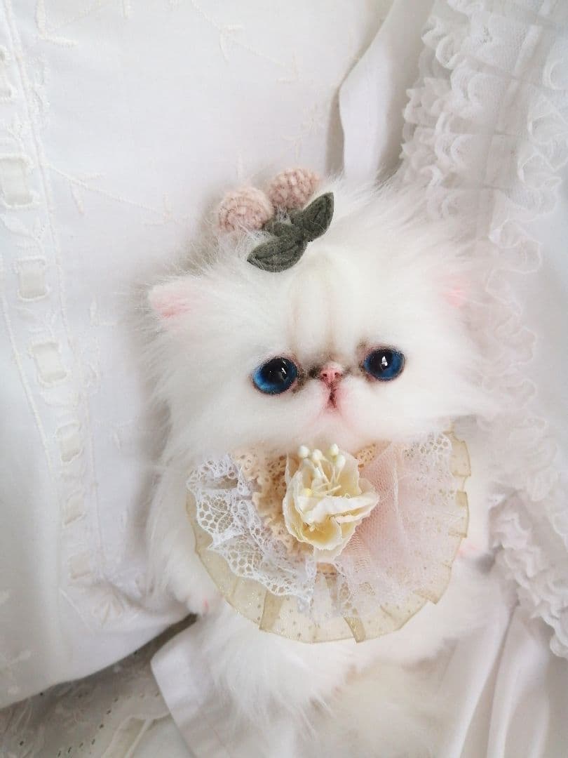 きらりちゃん❤️オーダー❤️子猫ちゃん♡アートドール♡ぬいぐるみ♡