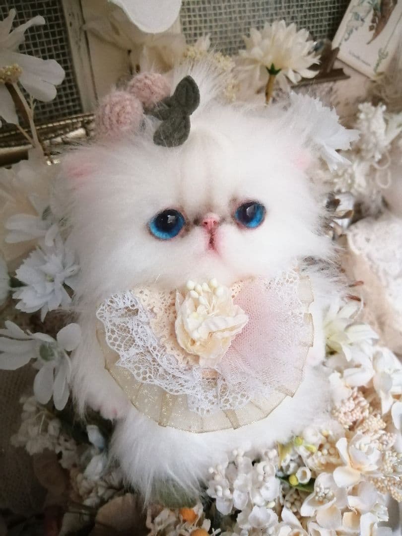 きらりちゃん❤️オーダー❤️子猫ちゃん♡アートドール♡ぬいぐるみ♡